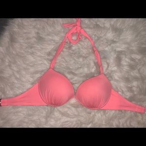 VS Swim Coral Push Up Bikini Top